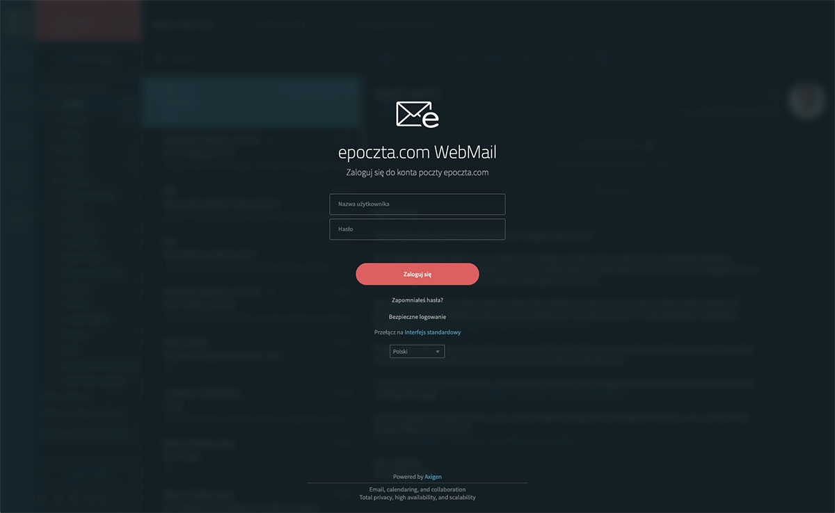 Bezpieczna i Pojemna Poczta E-mail - Poczta dla Biznesu